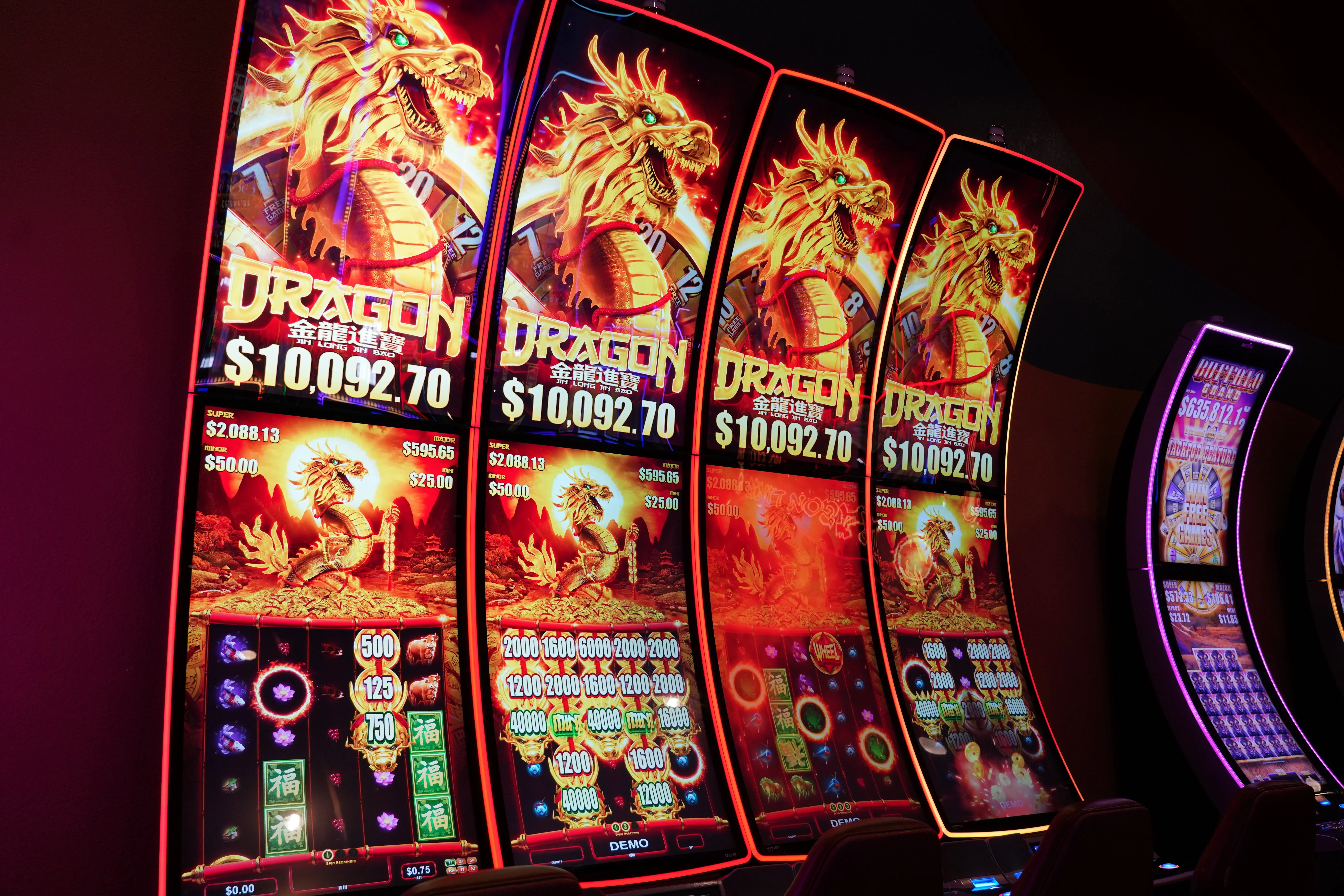Coleção de jogos populares de casino online